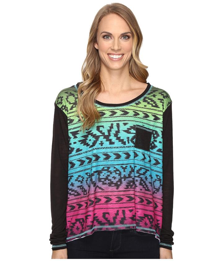 Roper - 0613 Poly Slub Jersey Slouchy Crop Top