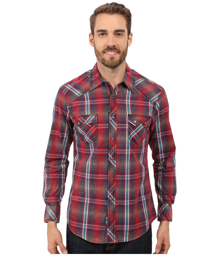 Rock And Roll Cowboy - Long Sleeve Snap B2s7269