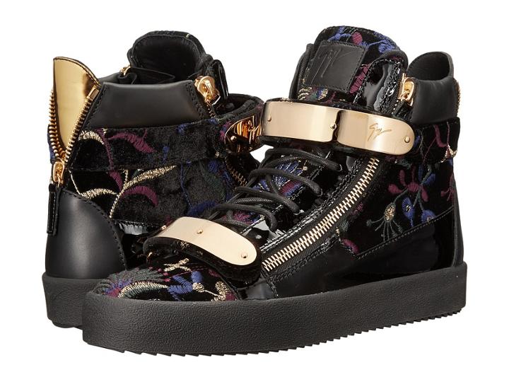 Giuseppe Zanotti - May London High Top Embroidered Sneaker