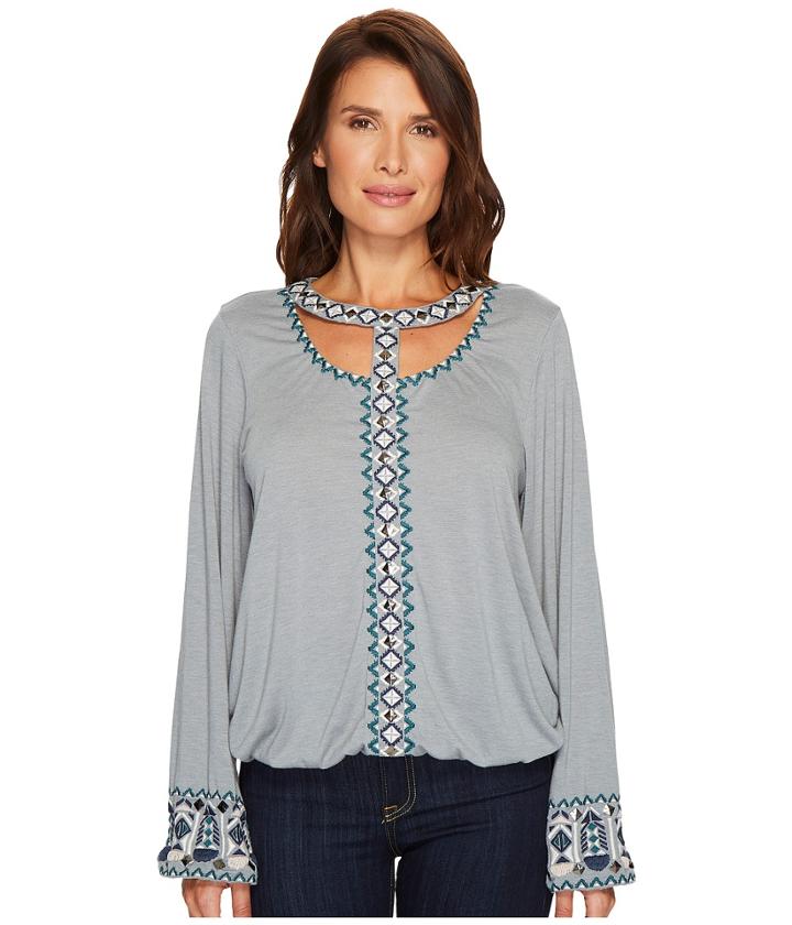 Double D Ranchwear - Apache Plumes Top