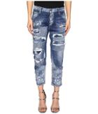 Dsquared2 - Cool Girl Cropped Jeans In Blue