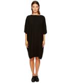 Y's By Yohji Yamamoto - Crepe De Chine Twill Dress