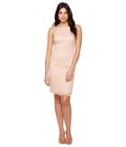 Vince Camuto - Lace Bodycon Dress With Trim