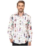 Robert Graham - Christmas Love Long Sleeve Woven Shirt