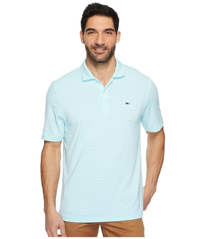 Vineyard Vines Golf - Winstead Stripe Sankaty Performance Polo