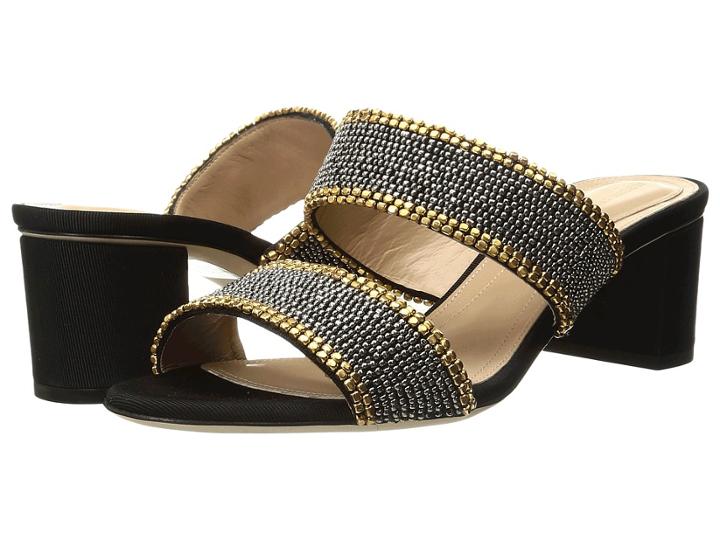 Alberta Ferretti - Slip On Double Strap Chunky Heel