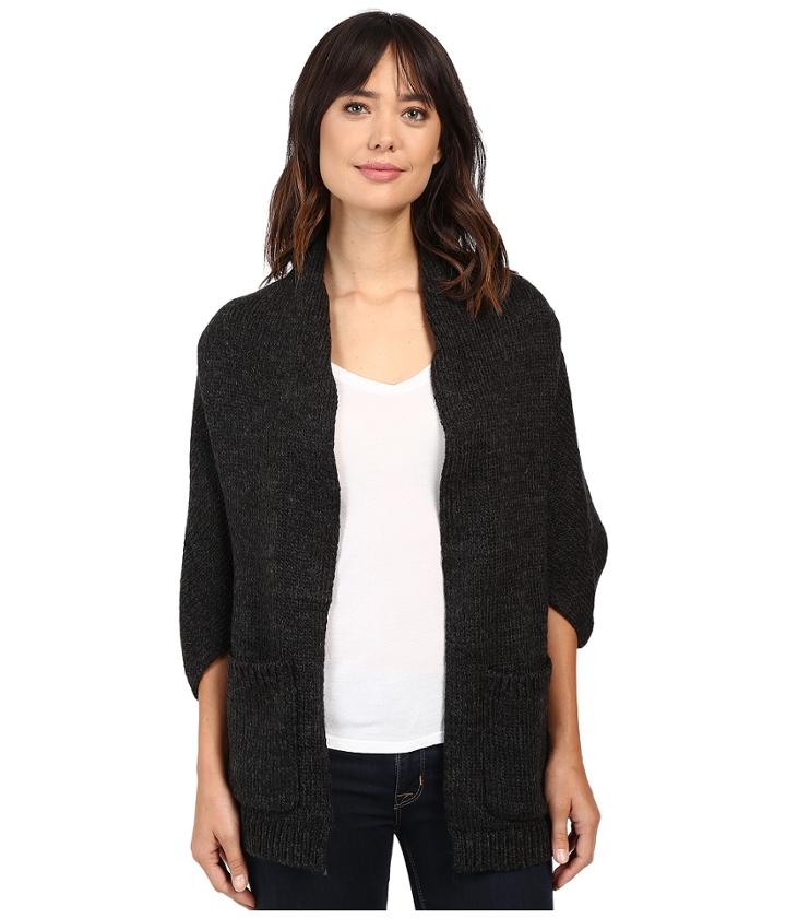 Christin Michaels - Clarrisa Shrug Cardigan With Pockets