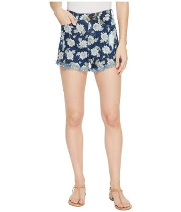 Show Me Your Mumu - Toledo Tea Drop Shorts In Daisy Duke Denim