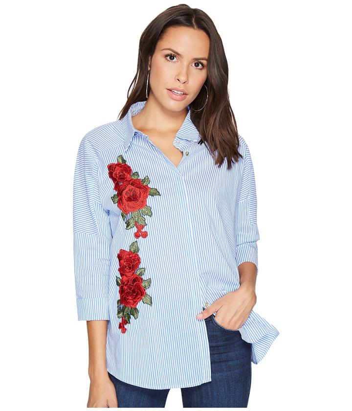 Bishop + Young - Patchwork Button Up