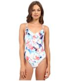 Vince Camuto - Santorini Cut Out Maillot W/ Shelf Bra And Removable Soft Cups