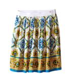 Dolce &amp; Gabbana Kids - Medallion Print Skirt