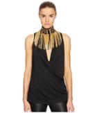 Versace Collection - Donna Jersey Sleeveless Top