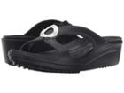 Crocs - Sanrah Beveled Circle Wedge Sandal