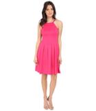 Calvin Klein - Halter Neck Fit Flare Dress Cd6m1b6d