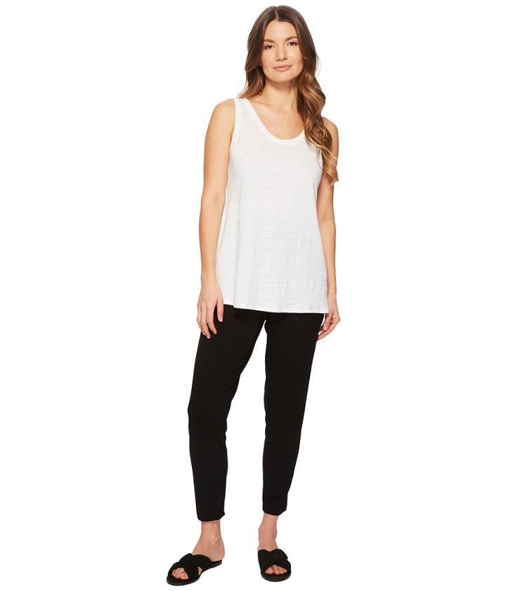 Eileen Fisher - Slim Ankle Slouchy Pants