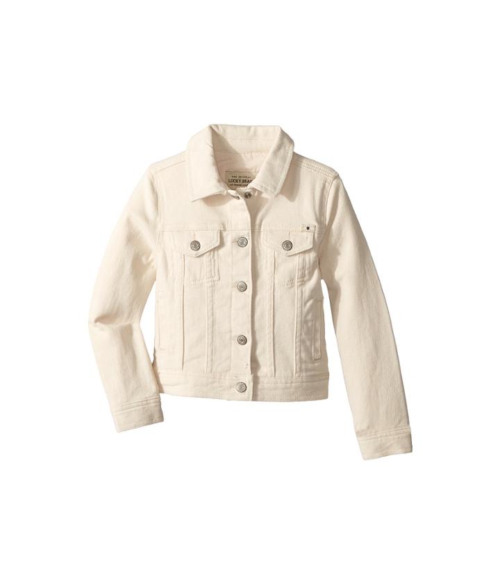 Lucky Brand Kids - Brianna Denim Jacket In Natural