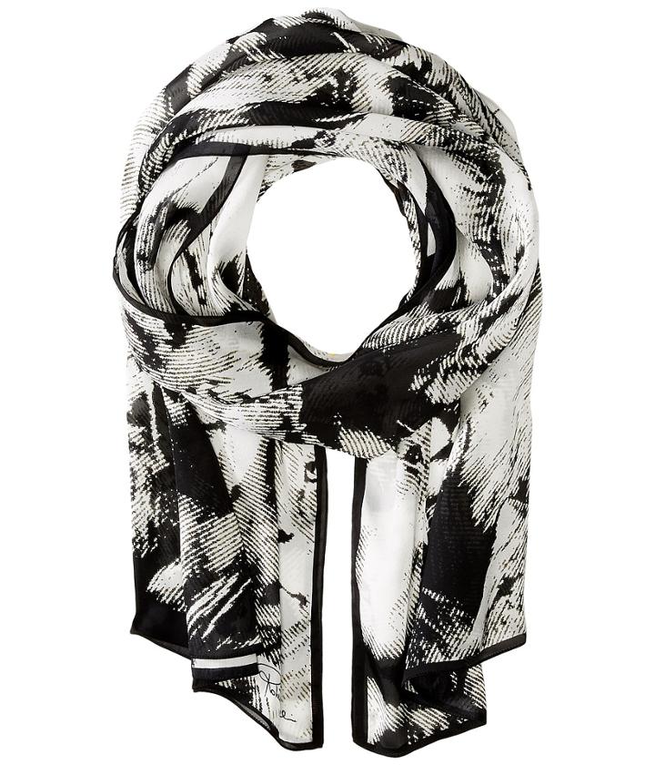Roberto Cavalli - Leo Camouflage Silk Stole