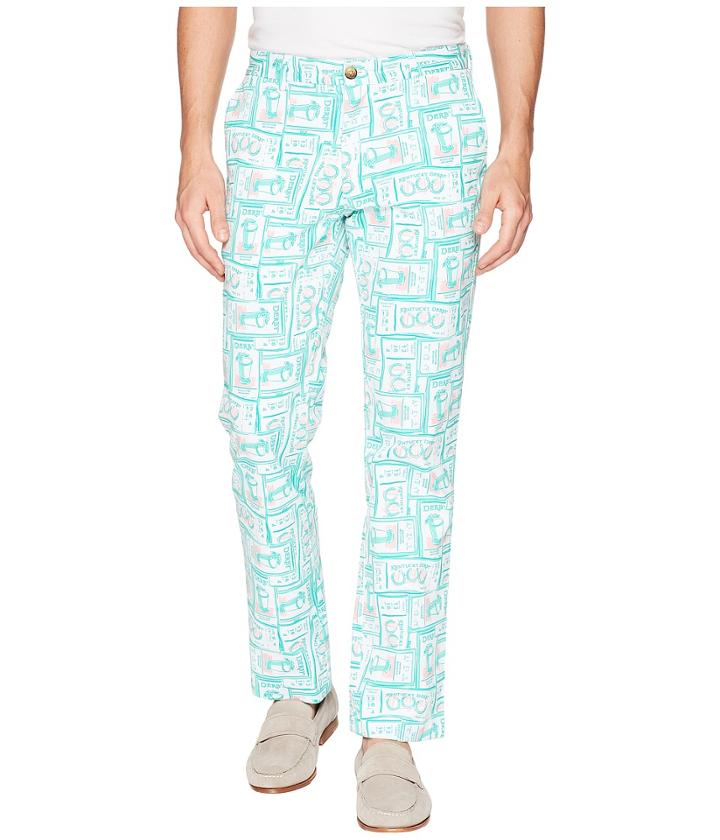 Vineyard Vines - Kentucky Derby Derby Tickets Breaker Pants