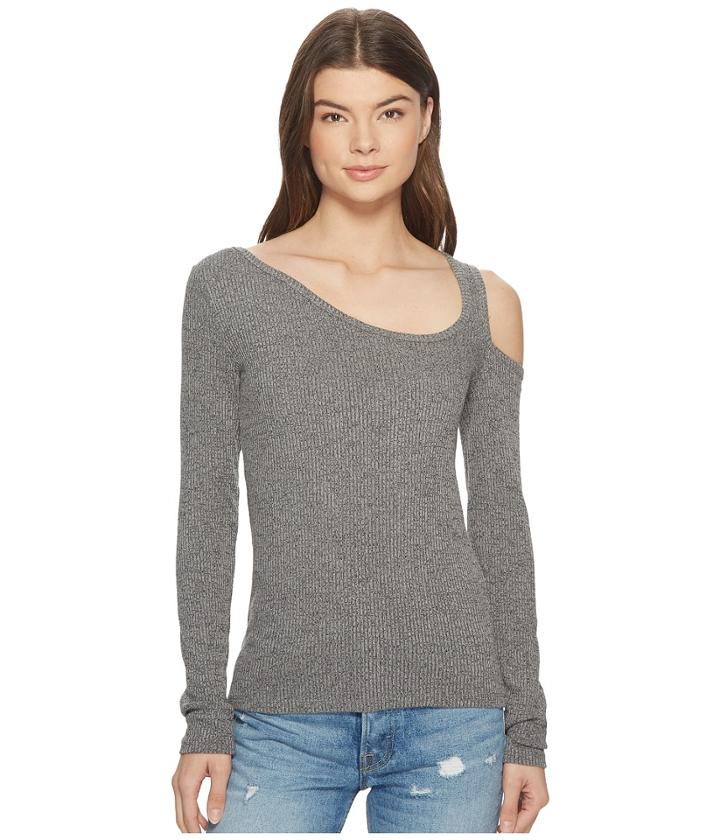 Lucky Brand - One Shoulder Cold Shoulder Top