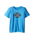 Life Is Good Kids - Football Tee