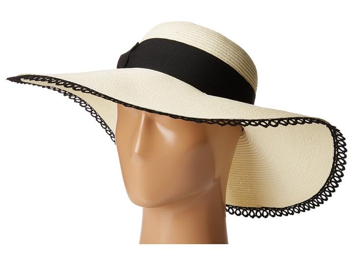 San Diego Hat Company - Ubl6485 Ultrabraid Sun Brim Hat With Lace Trim