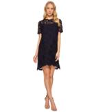 Tahari By Asl - All Over Lace Shift Dress