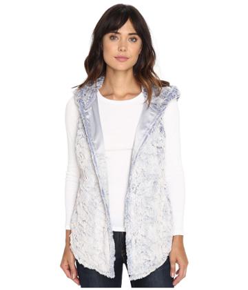 Dylan By True Grit - Chambray Faux Fur