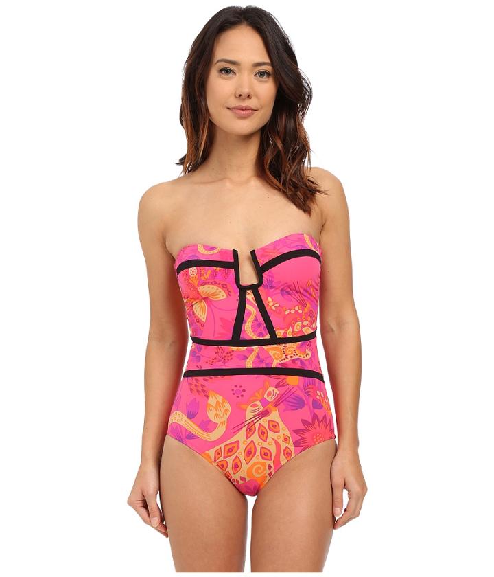 Nanette Lepore - Jakarta Jaguar Seductress Reversible One-piece