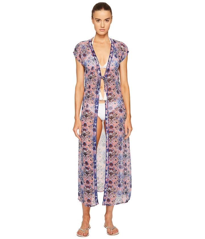 Letarte - Embellished Tie Front Tunic