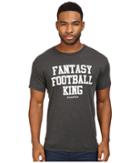 The Original Retro Brand - Fantasy Football King Heather Short Sleeve Tee