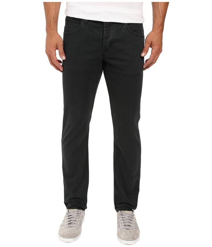 Hudson - Blake Slim Straight Denim Twill Jeans In Tarnished Steel