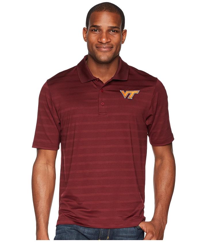 Champion College - Virginia Tech Hokies Textured Solid Polo