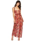 For Love And Lemons - Beatrice Strappy Maxi Dress
