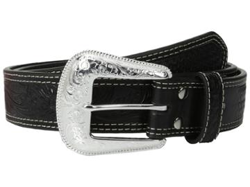 M&amp;f Western - Nocona Embossed Oval Concho Belt