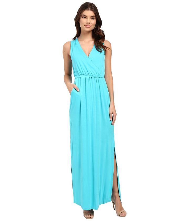 Culture Phit - Turia Cross Front Pocketed Dress