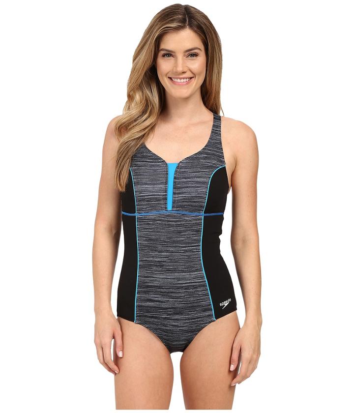 Speedo - Texture Touchback One-piece