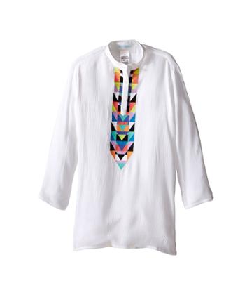 Mara Hoffman Kids - Embroirdered Long Sleeve Tunic