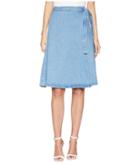 Kate Spade New York - Vintage Denim Wrap Skirt