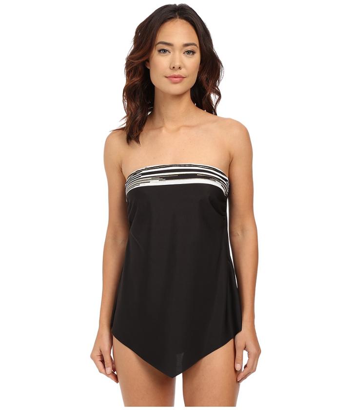 Miraclesuit - Barcode Hankini Tankini Top