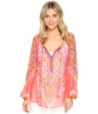Hale Bob - The Sweetspot Washed Silk Georgette Top