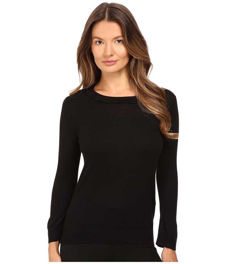 Kate Spade New York - Frill Neck Sweater