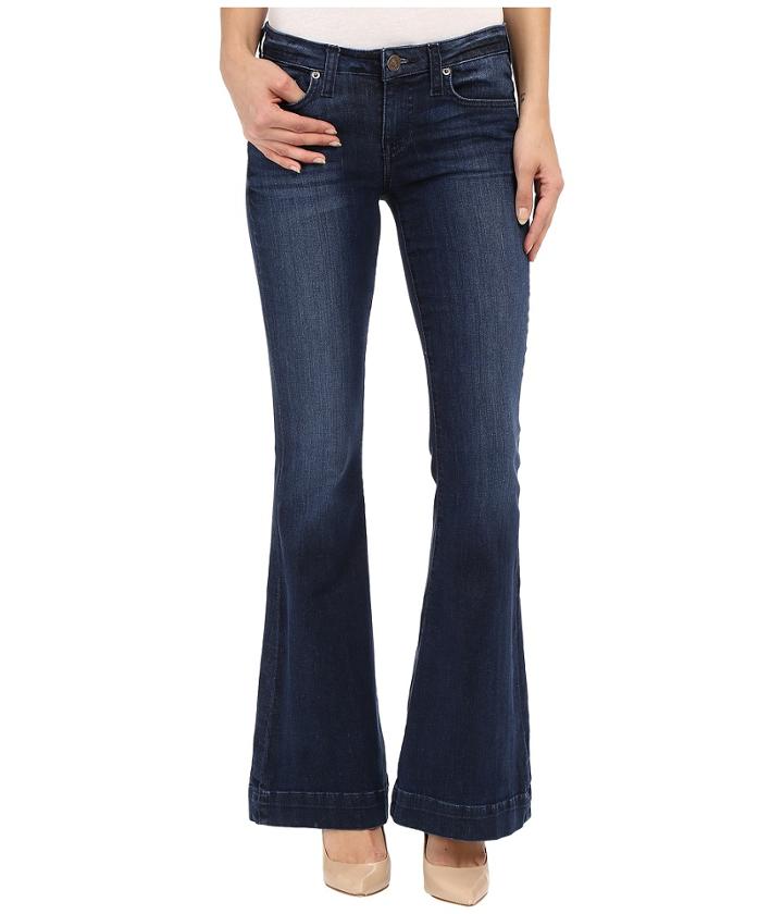 Hudson - Mia Barefoot Length Flare In Canal