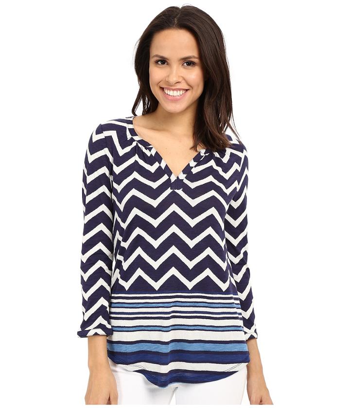 Lucky Brand - Chevron Print Top
