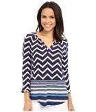 Lucky Brand - Chevron Print Top