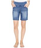 Jag Jeans - Ainsley Pull-on 8 Shorts Comfort Denim In Weathered Blue