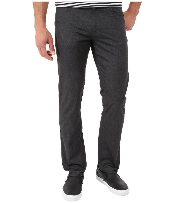 Calvin Klein - Four-pocket Cotton Heather Twill Pants