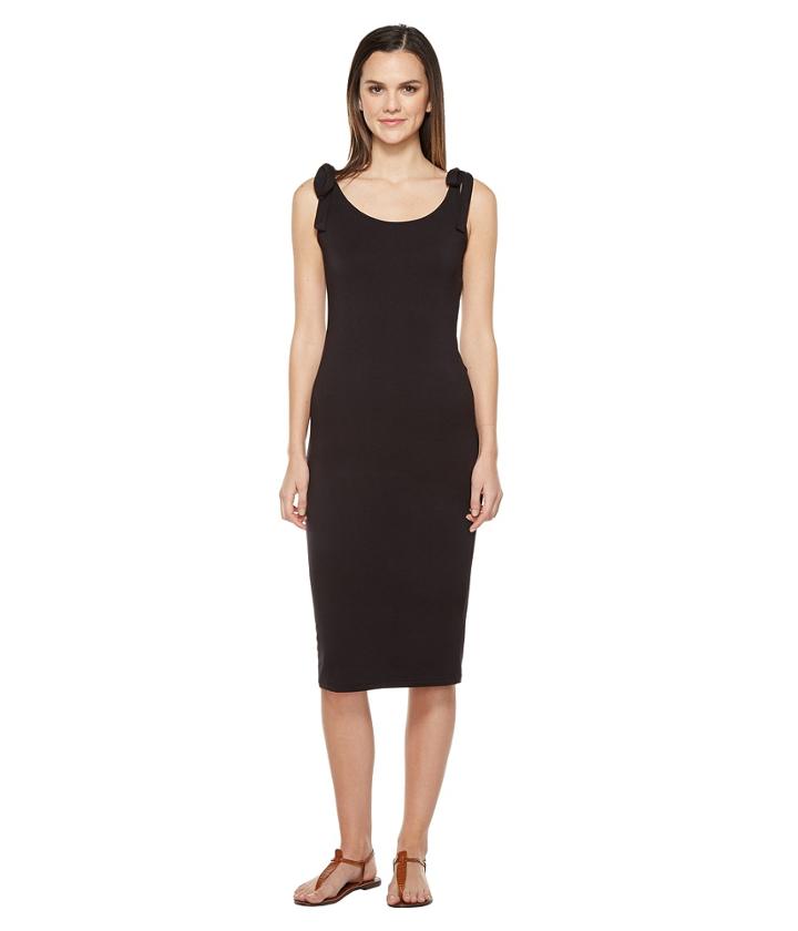 Michael Stars - Midi Tank Dress With Tied Straps