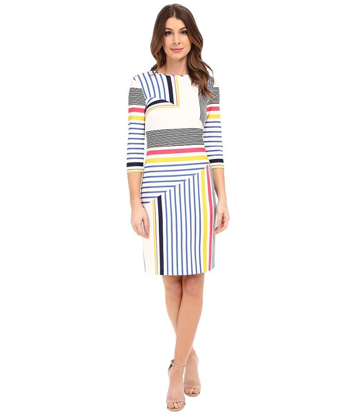Donna Morgan - 3/4 Sleeve Scuba Bodycon