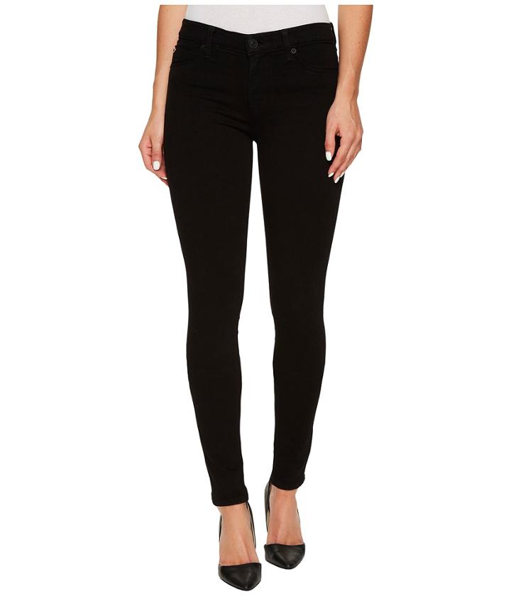 Hudson - Nico Mid-rise Super Skinny Supermodel In Black