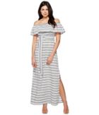 Vince Camuto - Cotton Off The Shoulder Maxi